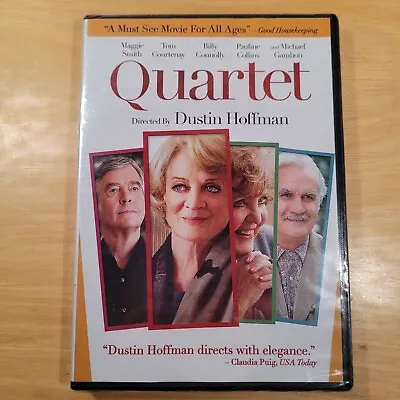 Quartet (DVD 2013) Maggie Smith Tom Courtenay Billy Connoly Dir. Dustin Hoffman  • $6