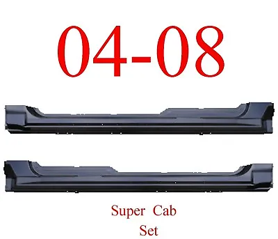 04 08 F150 Super Cab Extended Rocker Panel Set Ford Truck 1988-103 1988-104 • $289