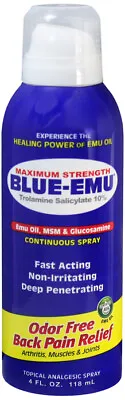 $18.71 • Buy Blue-emu Spray 4oz  