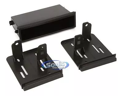 $22.99 • Buy Scosche TA2113B Single/Double DIN Car Dash Install Kit For 2012-Up Toyota Yaris
