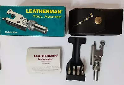 New Leatherman Tool Adapter Bits Retired Set Leather Fits OG Wave Rare • $254.89