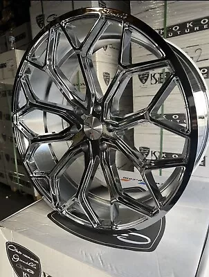 (4) 24x10 Gianelle Montecarlo Chrome Rim(6x139.7) Escalade Tahoe Yukon Silverado • $4299