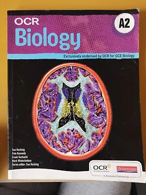 OCR Biology A2 Text Book With CD  A  Level • £8.99