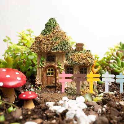 Mini Dollhouse Fairy Garden Micro Landscape Ornaments 10pcs • £6.95