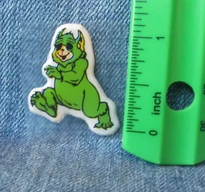 RUNNING MONSTER Vintage 1980's Puffy Sticker Scrapbooking SD54 • $1