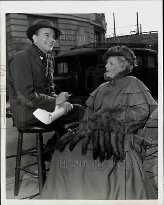 1950 Press Photo Maurice Evans And Ethel Barrymore Film  Kind Lady  Hollywood • $17.88