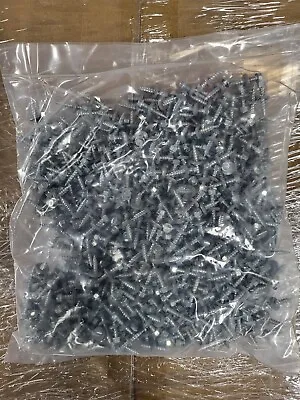 (500) #10x1  Metal Roofing/Siding Screws Galvenized Hex Head 10x1 Rubber Washers • $49.99
