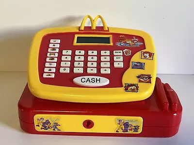 Vtg McDonalds Toy Electronic Cash Register Talks Pretend Play Math Skills WORKS • $24.99