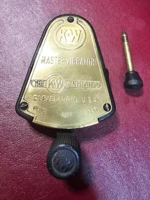 K - W Ford Model 't' Coil Box Switch W/key Master Vibrator Cleveland Ohio • $149.95