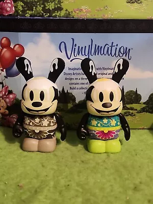 DISNEY Vinylmation 3  Park Set 1 Lucky Oswald Rabbit Eachez Variant Lot Easter • $179.99