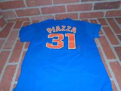 New York Mets Vintage 1999 Mike Piazza Jersey Tshirt Youth Large • $15.99