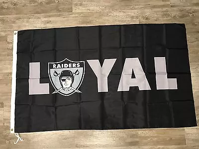 Las Vegas OAKLAND RAIDERS LOYAL 3X5  NATION FLAG Same Day Ship From California • $19.88