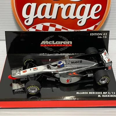 MINICHAMPS 1/43 McLaren Mercedes MP4/12 Mika Hakkinen #9 530974309 • $40