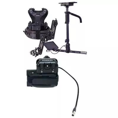 SteadiCam AERO 30 Sled With 7  MonitorA-30 Arm With Panasonic D28 Battery Mount • $6298