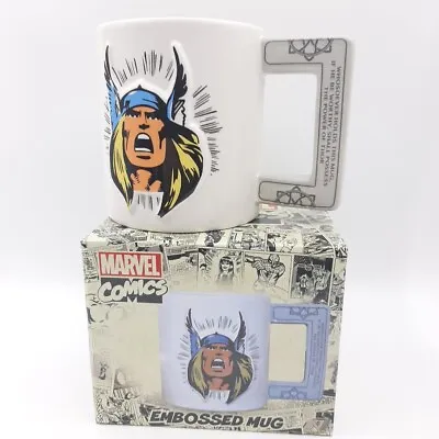 Marvel (Thor) Embossed Mug 500ml With Gift Box Hammer Cup • £9.49