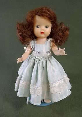 Vintage MUFFIE DOLL Hard Plastic NASB Nancy Ann Story Book WALKER Brown Hair • $32.73