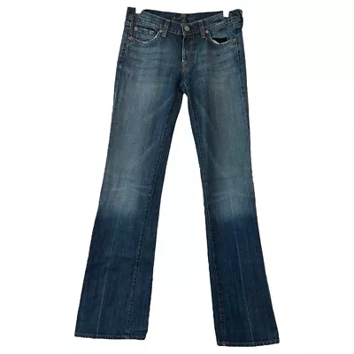 7 For All Mankind Women's Low Rise Bootcut Jeans Sz 28 • $21.81