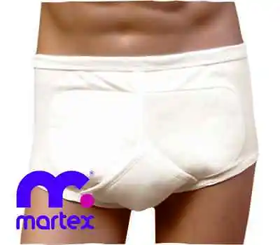 Deluxe Gents 'Y' Front Opening Pants - Martex Incontinence Range • £10.99