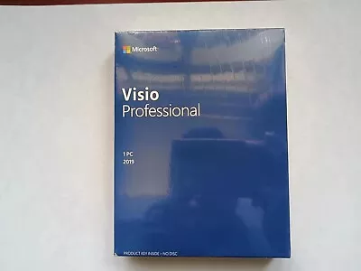 Visio 2019 Professional Retail Box - New Sealed • $39