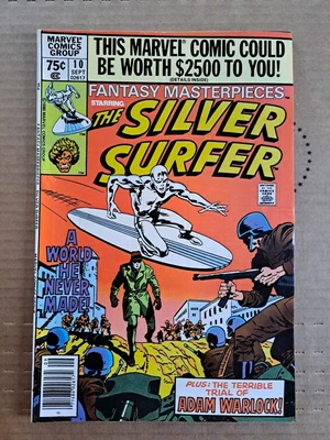 $1 • Buy Fantasy Masterpieces #10 (1980) The Silver Surfer BEAUTIFUL GRADE CGC READY