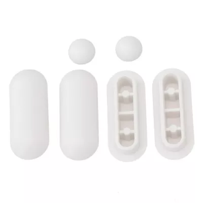 White Toilet Seat Shock-proof Buffers Bumpers Replacement Pads Accessories Parts • $11.72