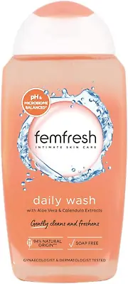 £2.77 • Buy Femfresh Everyday Care Daily Intimate Wash Hypoallergenic And Soap Free, 250mluk