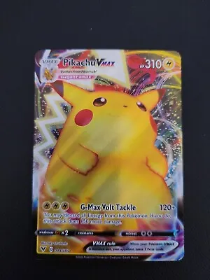 $10 • Buy Pikachu Vmax 044/185 Vivid Voltage NM Full Art Ultra Rare Pokemon Card 🔥🔥🔥