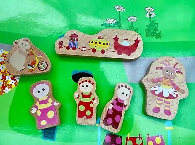 In The Night Garden Wooden Character Figures - Ideal Cake Toppers! • £7.99