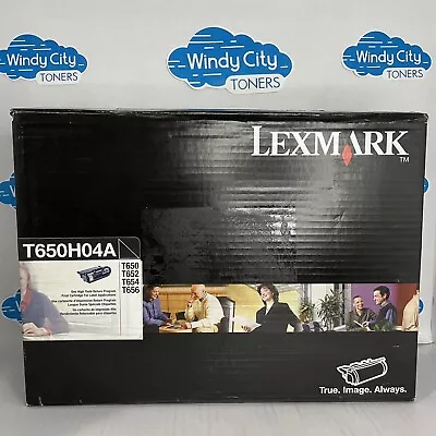 Lexmark T650H04A High-Yield Return Program Black Toner Cartridge T652n T654dtn • $299