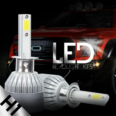 White 6000K High Power H1 388W 38800LM CREE LED Headlight Kit Hi/Low Beam Bulbs • $15.98