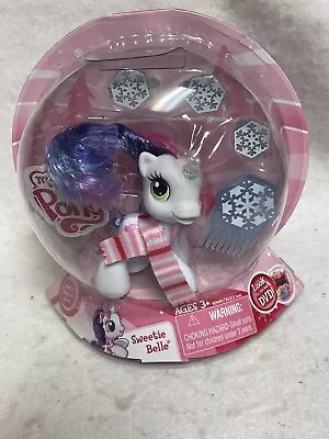 2009 My Little Pony Sweetie Belle Winter Holiday Snowflake   White Unicorn  NOS • $8.99