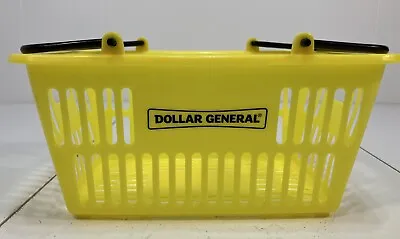 Dollar General Logo Toy Miniature Small Plastic Toy Shopping Basket 8.5” X 4.5” • $24.99