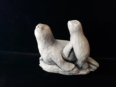 Mt St Helens Ash Sculptures Vintage Cute Seals Figurine Seattle Washington • $9.95