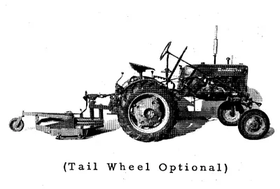 Woods 1pt Fast Hitch  42F-II Mower Manual IH Farmall Cub 140 Super A Cub Lo-Boy • $18.50