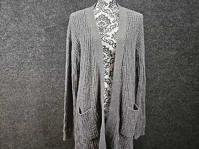 Mossimo Women's Gray Open Cardigan Size XL • $11.66