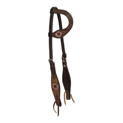 Circle Y Dogwood Flower One Ear Headstall 1013-17-SC • $75.99