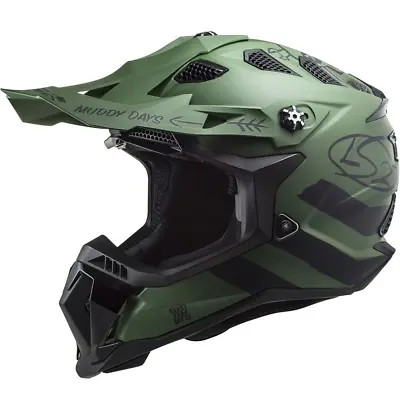 Open Box LS2 Adult Subverter Evo MX-Off Road Cargo Dirt Bike Helmet Medium • $195.48