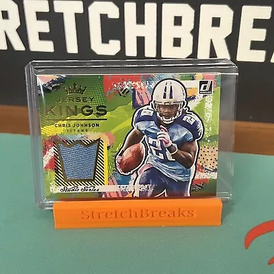 2021 Donruss Chris Johnson Jersey Kings Player Worn Jersey Relic #/349 Titans • $3.99