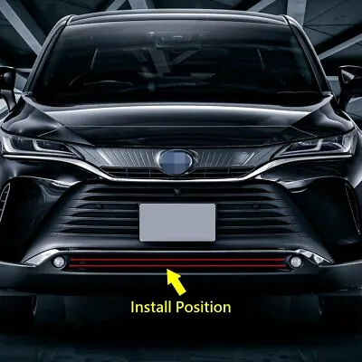 Fit For Toyota Venza 2021 2022 2023 Front Grill Grille Upper+Lower Trim • $86.89