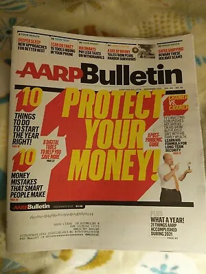 AARP Bulletin Dec.2021 NewProtect Your MoneyPearl Harbor TalesSafe Shopping • $6.99