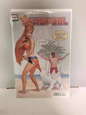 Deadpool #1 Variant Jeff Coppertone Ad • $100