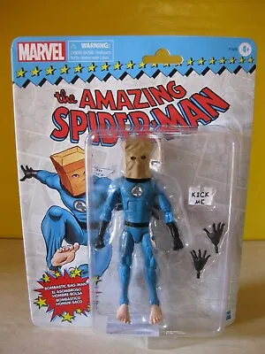 2022 Hasbro Marvel Legends Retro Collection 6  Bombastic Bag Man Spider Man New • $29.95