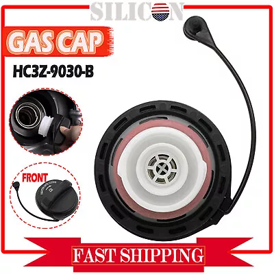 For Ford F-150 F-250 F-350 F-450 F-550 FC-1080 Fuel Gas Cap W/ Strap Non-Locking • $12.89