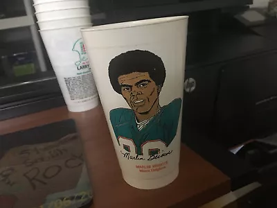 Vintage 7 Eleven Cup Miami Dolphins Marlin Briscoe • $10.07