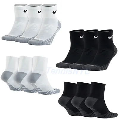 NIKE Everyday Max Cushion Ankle Socks Tennis Training Basketball Unisex SX5549 • $20.99