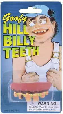 £4.15 • Buy Hill Billy Redneck Gross Rotten Fake Teeth Mens Womens Funny Fancy Dress Prop