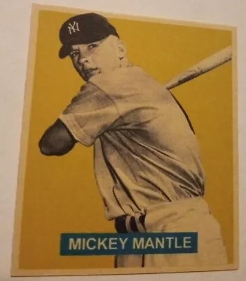 Triple Play Gum Co. No.4 Mickey Mantle • $45