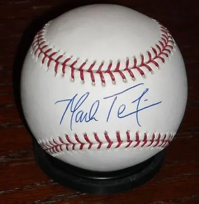 Mark Teixeira Signed OML Baseball MLB Certified - Rangers - Braves - Yankees • $199.99