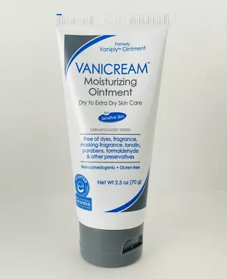 Vanicream Moisturizing Ointment Dry To Extra Dry Skin Care 2.5 Oz Vaniply • $34.85