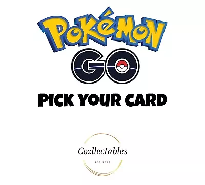 Pokemon Cards ⚡ Pokemon GO ⚡ PICK YOUR CARD ⚡ Reverse Holo & Holo • $6